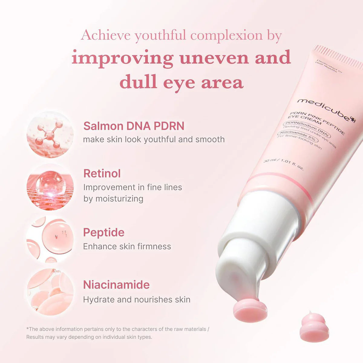 [MEDICUBE] PDRN PINK PEPTIDE EYE SERUM 30ML