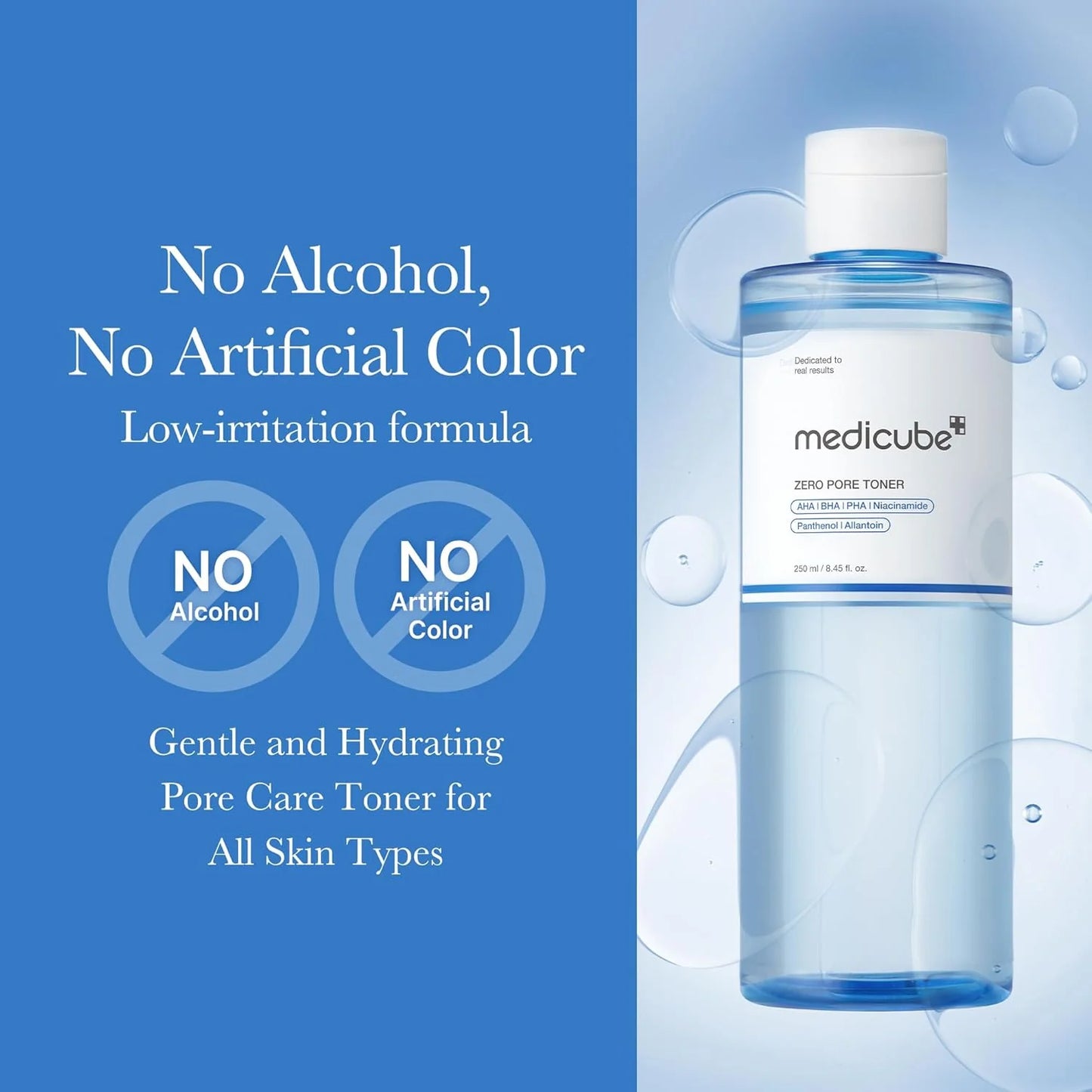 MEDICUBE Zero Pore Toner 250ml