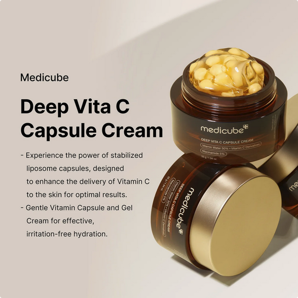 [MEDICUBE] DEEP VITA C CAPSULE CREAM 55G