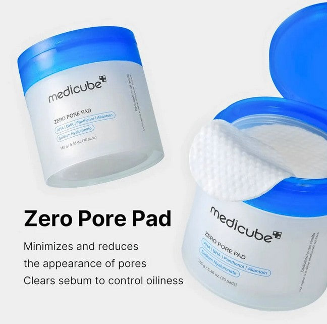[MEDICUBE] 2024 ZERO PORE PAD 2.0 (70EA)155G