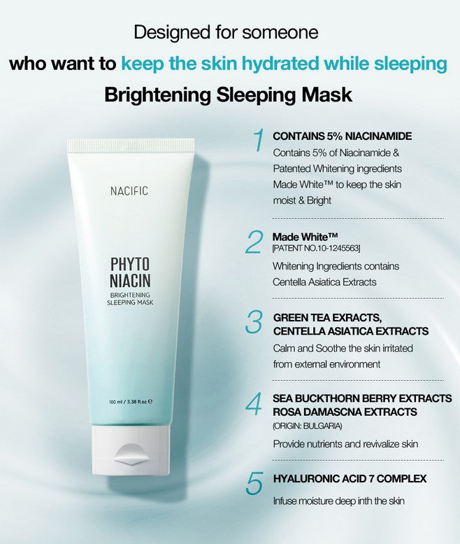 Phyto Niacin Brightening Sleeping Mask 100ML