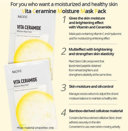 Vita Ceramide Moisture Mask (1pc / 30g)
