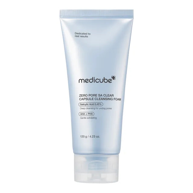 MEDICUBE Zero Pore Clear Capsule Cleansing Foam 120g