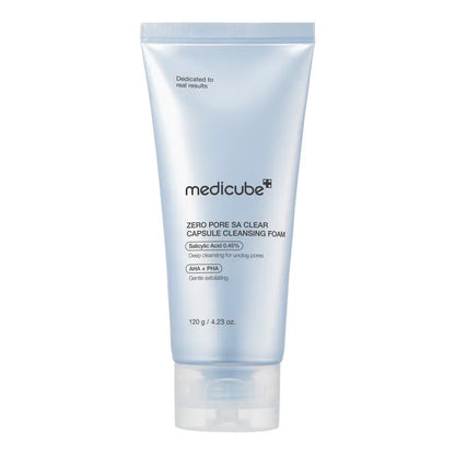 MEDICUBE Zero Pore Clear Capsule Cleansing Foam 120g