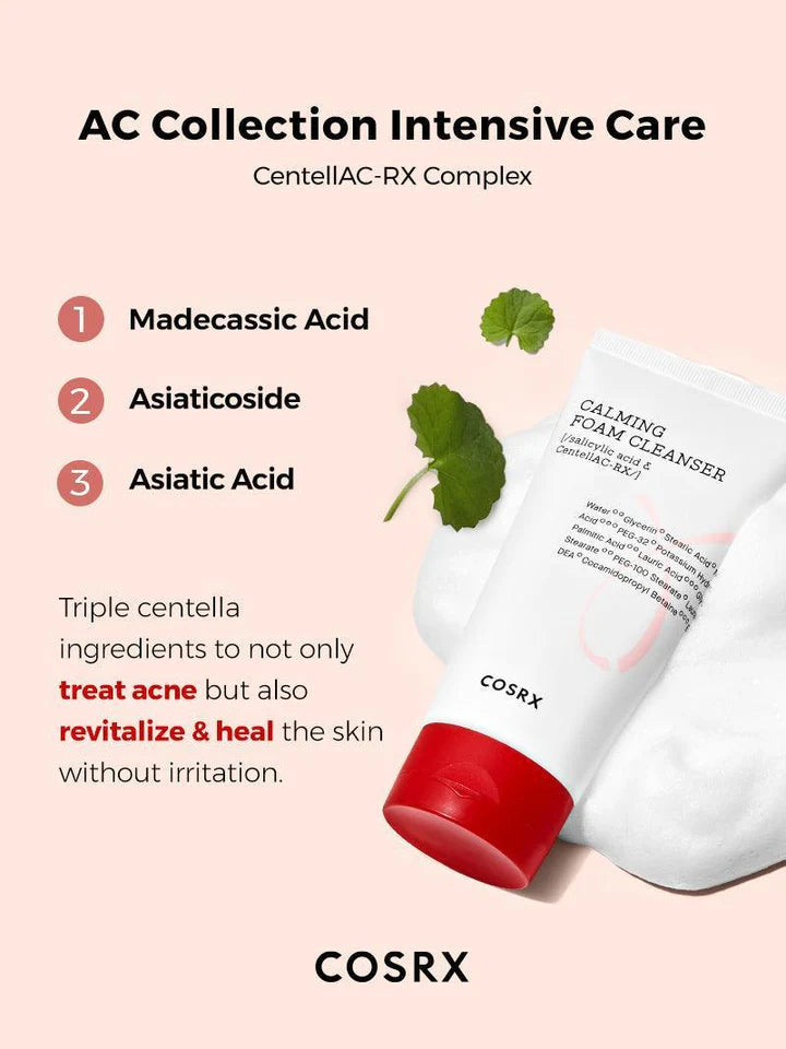 Ac Collection Calming Foam Cleanser 50ml