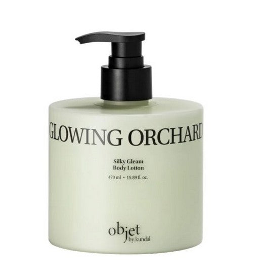 OBJET BY KUNDAL SILKY GLEAM BODY LOTION 470ML - GLOWING ORCHARD