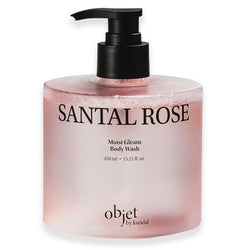 OBJET BY KUNDAL SILKY GLEAM BODY LOTION 470ML - SANTAL ROSE